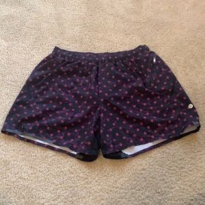Lululemon Polka Dot Shorts